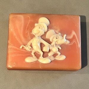 RARE The Walt Disney Company Vintage Jiminy Cricket Soapstone Jewelry Box